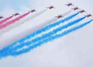 Red Arrows August Display Schedule at Blackpool Airshow news-10082024-160324