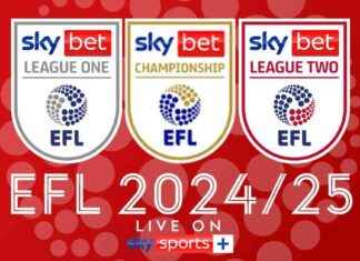 2024/25 EFL Fixtures on Sky Sports: Championship, League One, League Two Schedule & Kick-Off Times news-14082024-014722