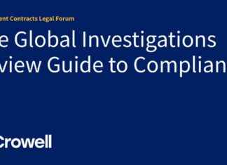 Navigating Global Compliance in Government Contracts: A Guide by Global Investigations Review news-14082024-020732