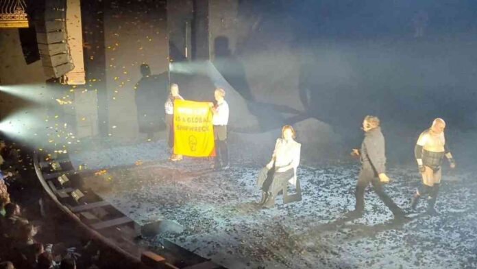 stop-oil-protest-at-eco-event-sigourney-weaver-takes-the-stage