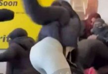 airport-brawl-passengers-fight-climb-over-seats-in-chaos