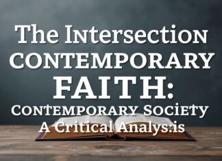 The Intersection of Faith and Modern Society: A Critical Examination The Intersection of Faith and Contemporary Society: A Critical Analysis