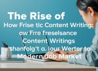 The Rise of Remote Work: How Freelance Content Writing is Shaping the Modern Job Market The Rise of Remote Work: How Freelance Content Writing is Shaping the Modern Job Market